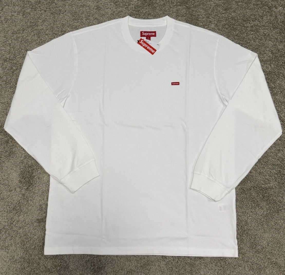 Supreme White Long Sleeve T-Shirts for Men for sale | eBay UK