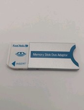 Sandisk Memory Stick Duo Adapter Works Free Shipping
