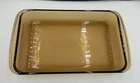 Vintage Pyrex Corning Baking Casserole Dish 232-N Brown Amber Glass 28x18x4cm