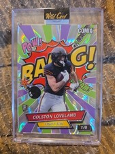 2025 Wild Card- Comix-Baang #ACBRD-CL Colston Loveland ROOKIE CARD 7/18