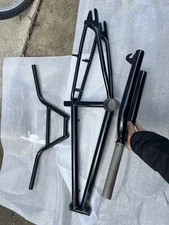 Old School Bmx Gt Black Powdercoated Mach One Mid 90s