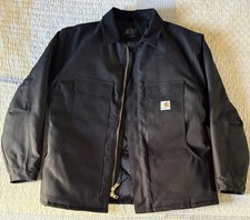 BRAND NEW Carhartt Mens Jacket/Coat Loose Fit Size XL 0C0003-M Black Duck Canvas