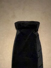 Rachel Roy Black Velvet & Stretch Satin Cutout dress  Size 0