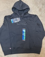 New Costco Wholesale Hoodie Black sweater kirkland vintage L mens XL wms