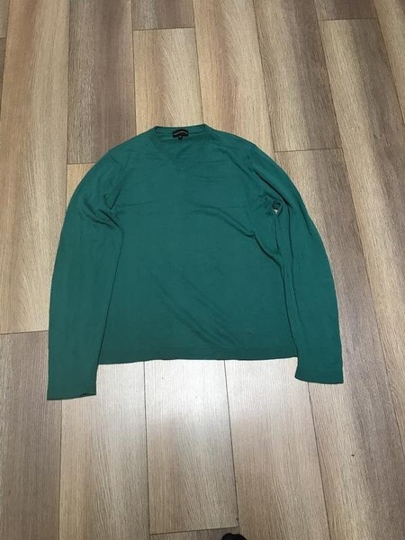 Men Emporio Armani Sweater Turquoise 38 / M / 46