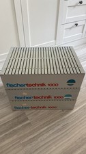 3x Fischertechnik 1000 + Karton mit Teilen  G...