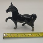 Vintage Porcelain Horse Figurine Raised Leg White Blaze Gray Legs 4-5 in — photo 7