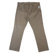 Old Navy Men's Slim Fit Pants 40x30 Chino Light Khaki Lightweight Twill Flex NWT