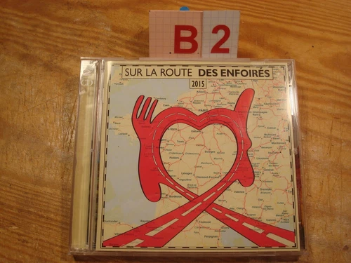 Coffret CD : Sur la Route des Enfoires / 2015 / 16 + 5 Titres / Tbe