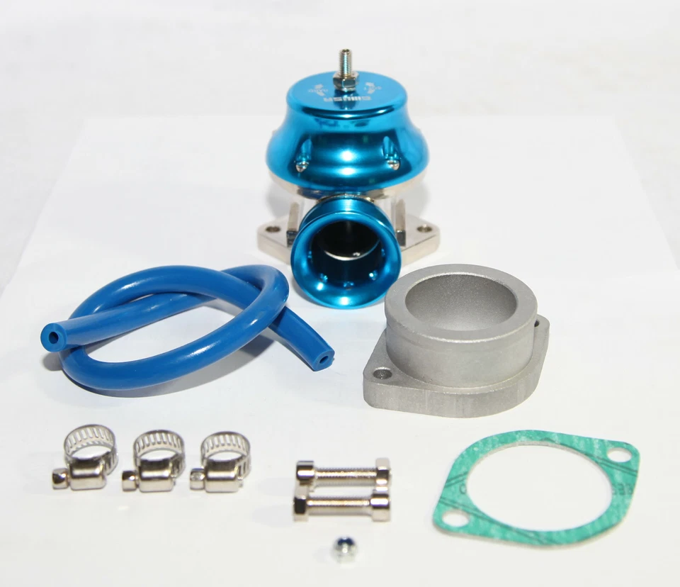 Válvula de soplado universal EMUSA BOV para Accord Civic CRX Del Sol Prelude AZUL Foto 4 de 4