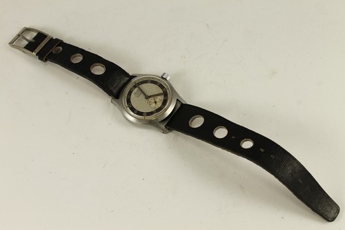 WWII 1940's AUSTIN All Stainless Steel Military Wristwatch 17 Jewels - Picture 7 of 10