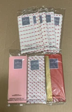 Hallmark Valentine’s/Mother’s Day Pink Red White Hearts Dot Tissue  Paper-Mixed