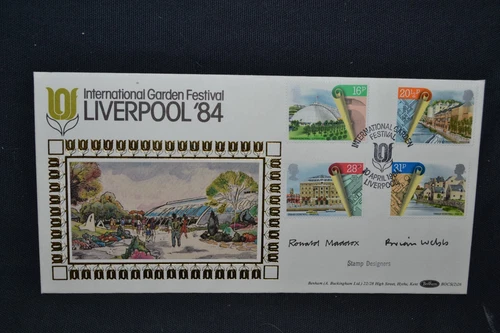 GB first day cover 1984 Urban Renewal on signed by Ronald Maddox & Brian Webb