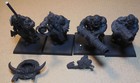 Ogor Mawtribes - 2x Lead Belchers w Standard Bearer (a) Ogre Kingdoms Warhammer