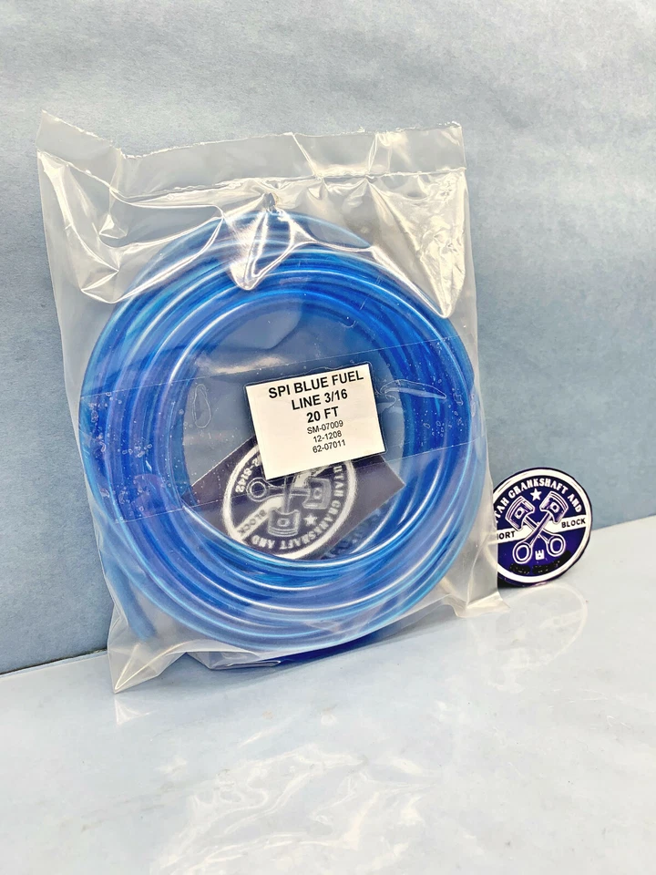 NUEVO SPI BLUE FUEL LINE ID 3/16" PRECORTADO A 20 FT KAWASAKI HONDA SUZUKI KTM Foto 4 de 4