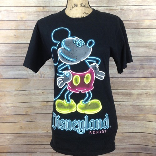 Dark Neon Mickey Mouse Shirt Size 
