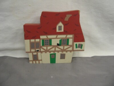 Crooked House Shelf Sitter Cat's Meow Nursery Rhyme Series c 1994 VGC 