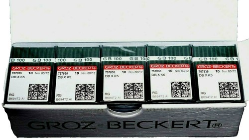 needles ニードルス Needles 46x1 Size 80 Sub. for 12x1 Singer 12 & most Transverse