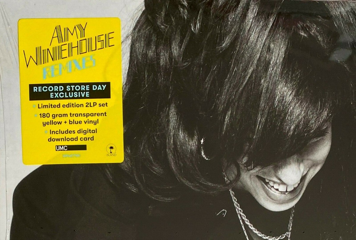 AMY WINEHOUSE * REMIXES * RSD 2021 LIMITED 2x VINYL LP * BN