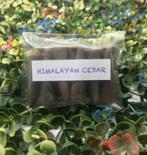 Himalayan Cedar Incense cones HandDipped with Essential Oils 100%Natural Incense