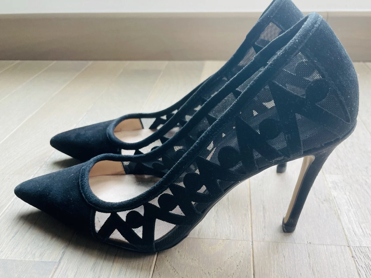 Mango hotsell black heels