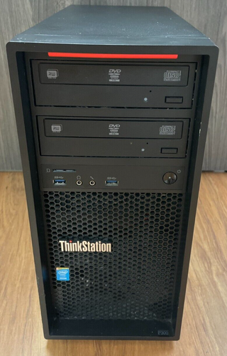Lenovo ThinkStation P300 Desktop PC xeon E3-1246 V3 8GB Intel 180GB SSD Win 10 p