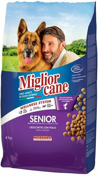 Croquetas Perro Crocantinas Para Perros Mayores Mejor Perro Senior Con Pollo 4Kg