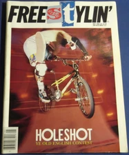 FREESTYLIN'/BMX ACTION MAGAZINE-MAY 1988-TERRY JENKINS-AFA MASTERS-MONGOOSE DECA
