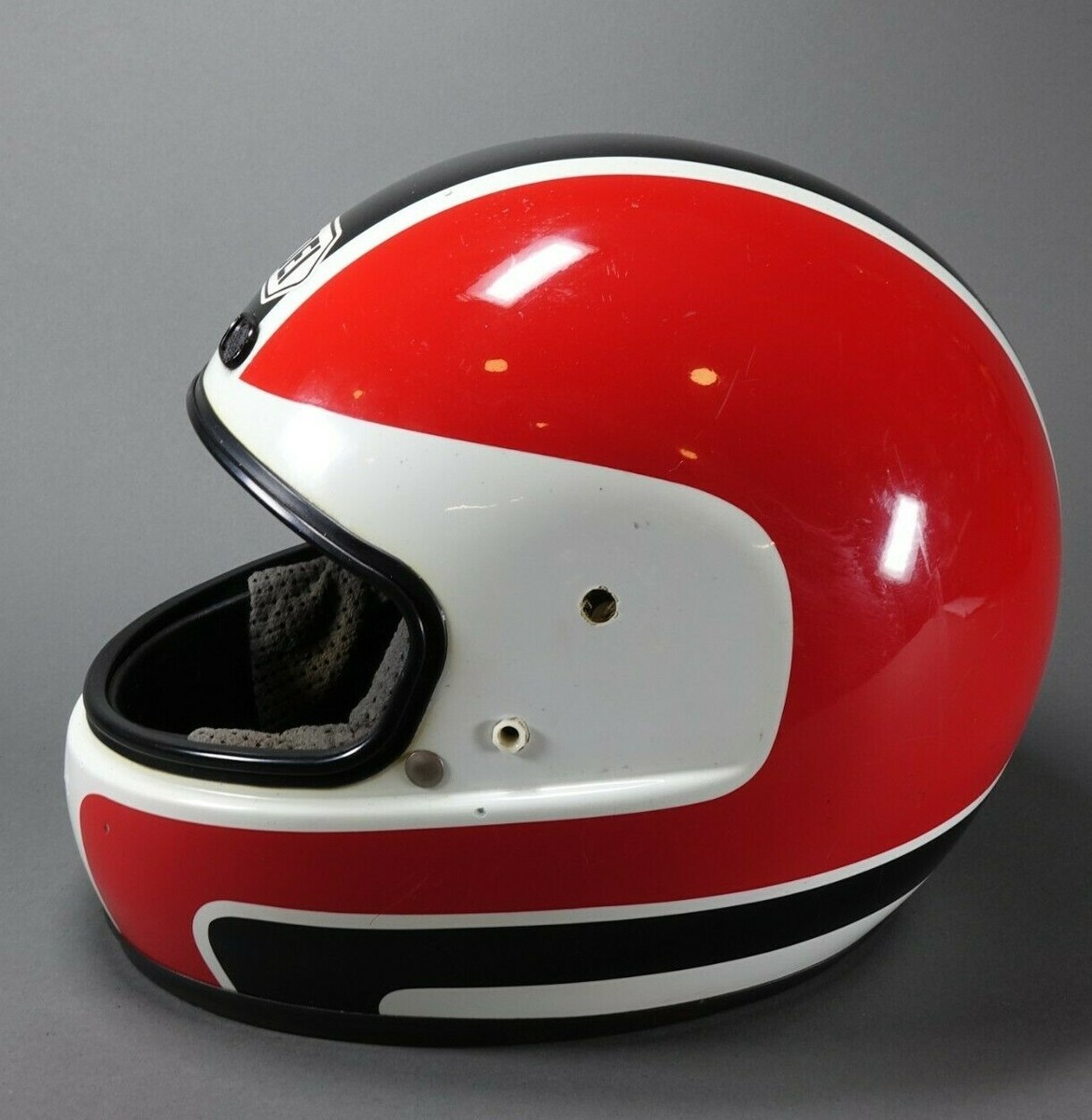 Shoei Black Red White XL (7 5/8~73/4) Helmet Snell m85 | eBay Shoei Black Red White XL (7 5/8~73/4) Helmet Snell m85 | eBay