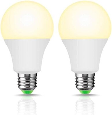 E27 LED Smart Bulb 8W, warmweiß 2700K, 50W WiFi Google Alexa Glühbirne 2er Pack
