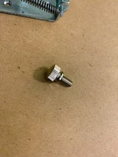 Thumbscrew. Fits vintage Teisco bass guitar bridge cover