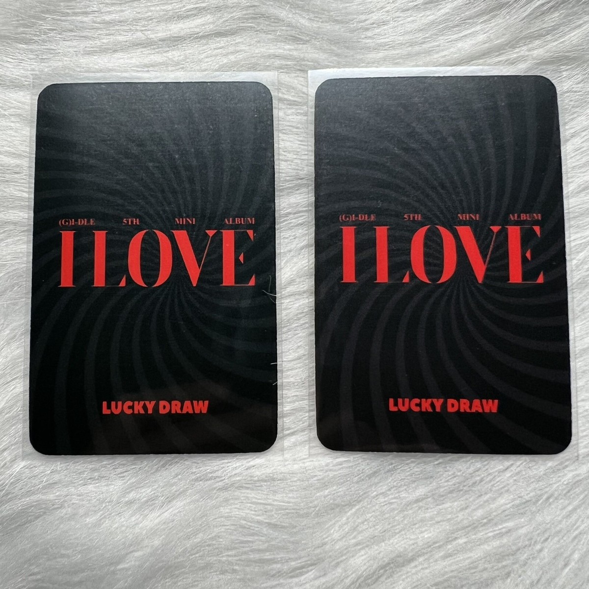 MIYEON photocard (set) (G)I-DLE I love nxde Apple music am