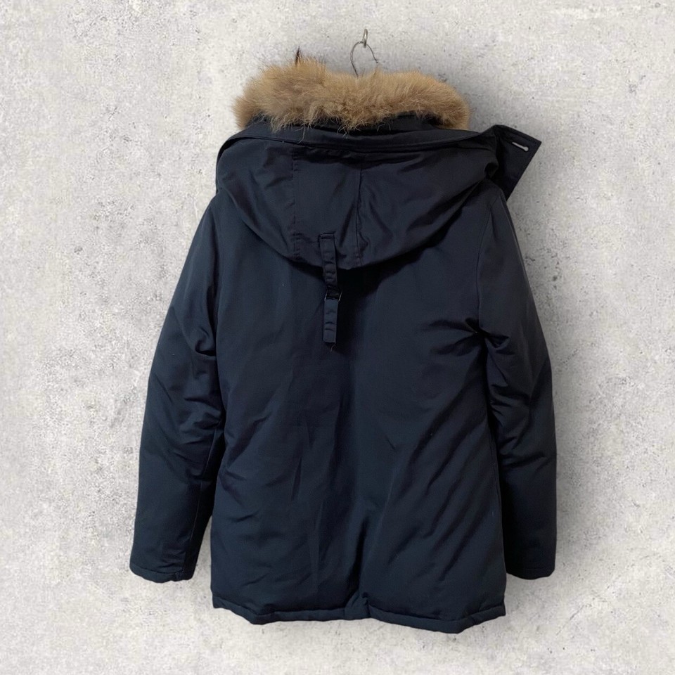 Authentic Canada Goose Womens Montebello Parka Fur Coat Jacket Size XS