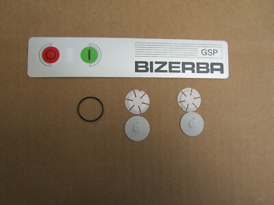 BIZERBA SLICER GSP DECO FOIL AND BUTTON KIT OEM# 6037600201