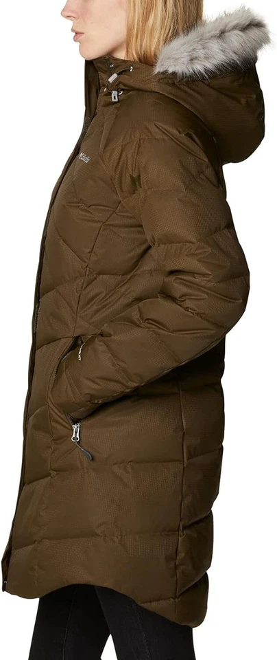 Chaqueta Columbia Lay D Down Ii Mid para mujer 1X verde oliva Foto 3 de 4