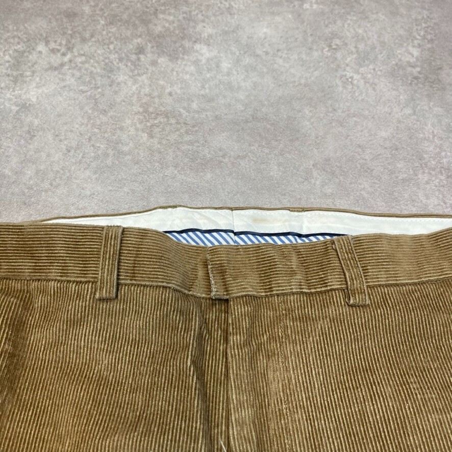 Lauren Ralph Lauren Jumbo Cord Trousers Womens Vintage Corduroy Pants, Brown image 4