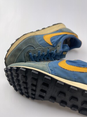 nike internationalist men's blue yellow