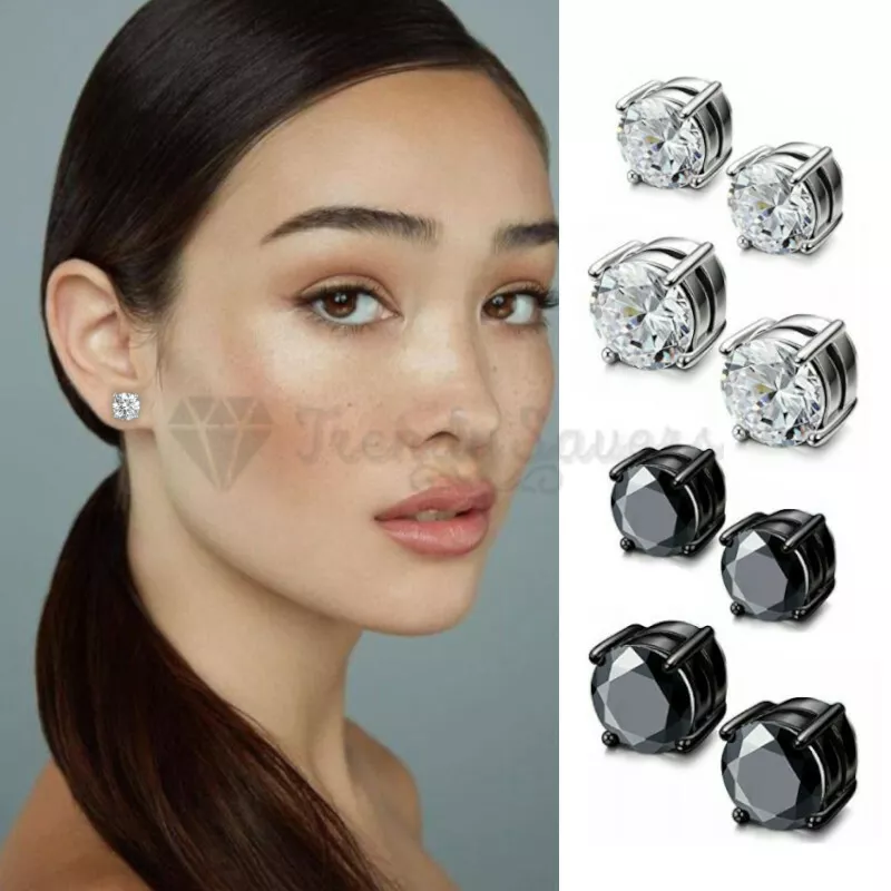Hypoallergenic shop magnetic earrings