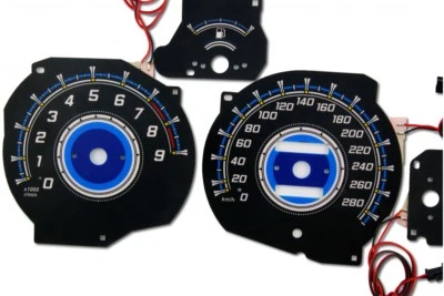 Mitsubishi 3000 Gt Gto Glow Calibre Plasma Cadrans Tachymètre Shift Indicateur - Photo 1/4