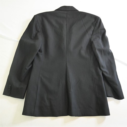 Bespoke Classic Fashion 38R 34x32 Black Mens Jacket Pants Tux Tuxedo - Picture 7 of 12