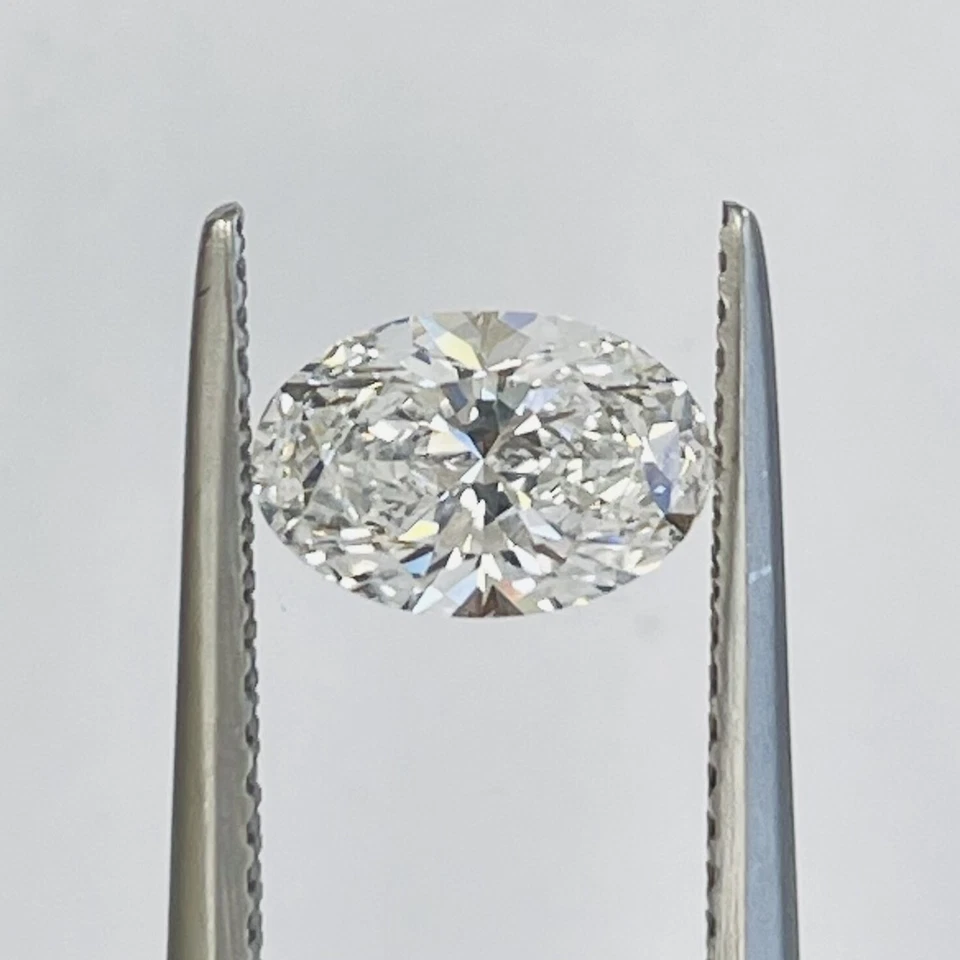 GIA Certified Natural Loose Diamond Oval Cut 1.00 Carat D IF For Jewelry - Image 3 of 4