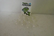 WIGGLEFIN ACTION DISCS  12 CLEAR Baits Hoochie Fly Fishing Lures NEW Series 2