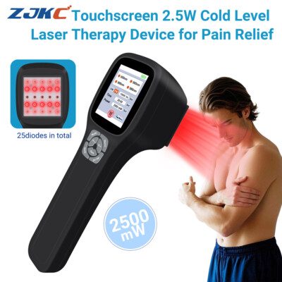 2500mW Class 4 Cold Laser Therapy Low Level Light Treatment LLLT for Pain Relief