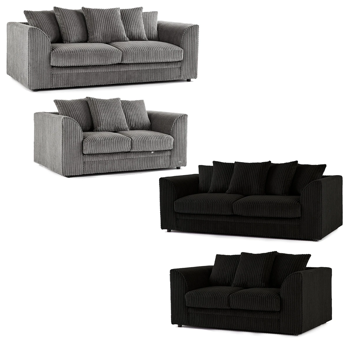 3 seater online cord sofa