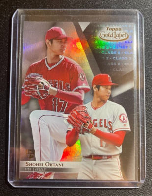 Topps Shohei Ohtani Gold Rookie PSA 10