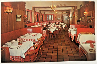Le Relais Restaurant French Restaurant 129 W 48th St. New York NY NYC Postcard