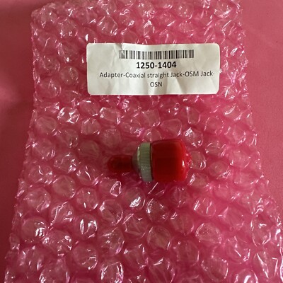 Agilent Keysight 1250-1404 Adapter Koaxial Straight Jack - Osm - Jack OSN
