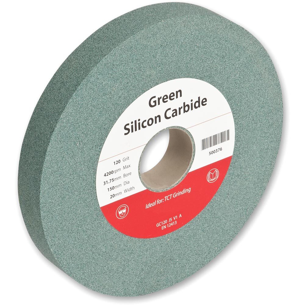 Silicon Carbide Green Grinding Wheel 200 x 20 x 31.75mm 120G