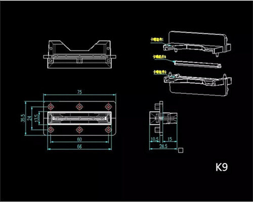 Card collector for parking system/Card collector Module-615 - Picture 11 of 13