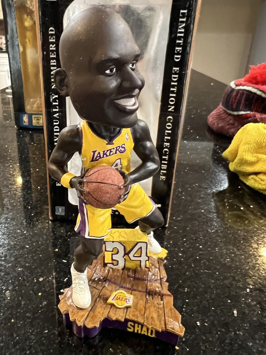Los Angeles Lakers Shaquille O'neal action bobblehead foco Los Angeles Lakers Shaquille O'neal action bobblehead foco